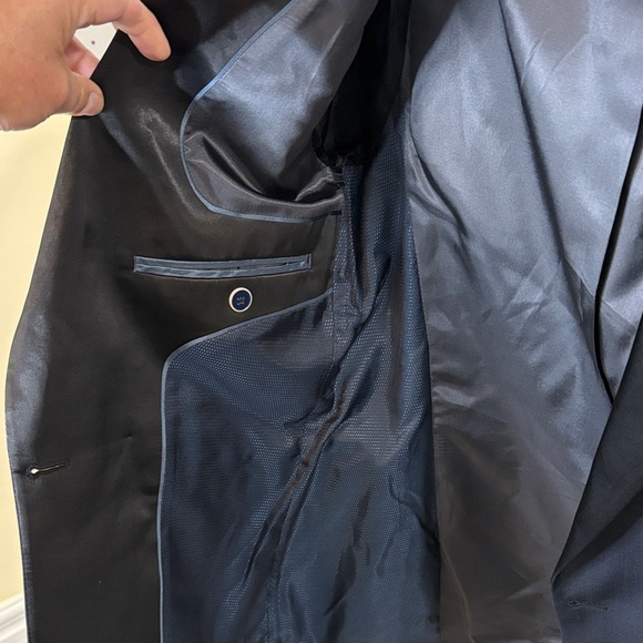 River Island Elegant Black Tuxedo Jacket - Picture 6 of 11